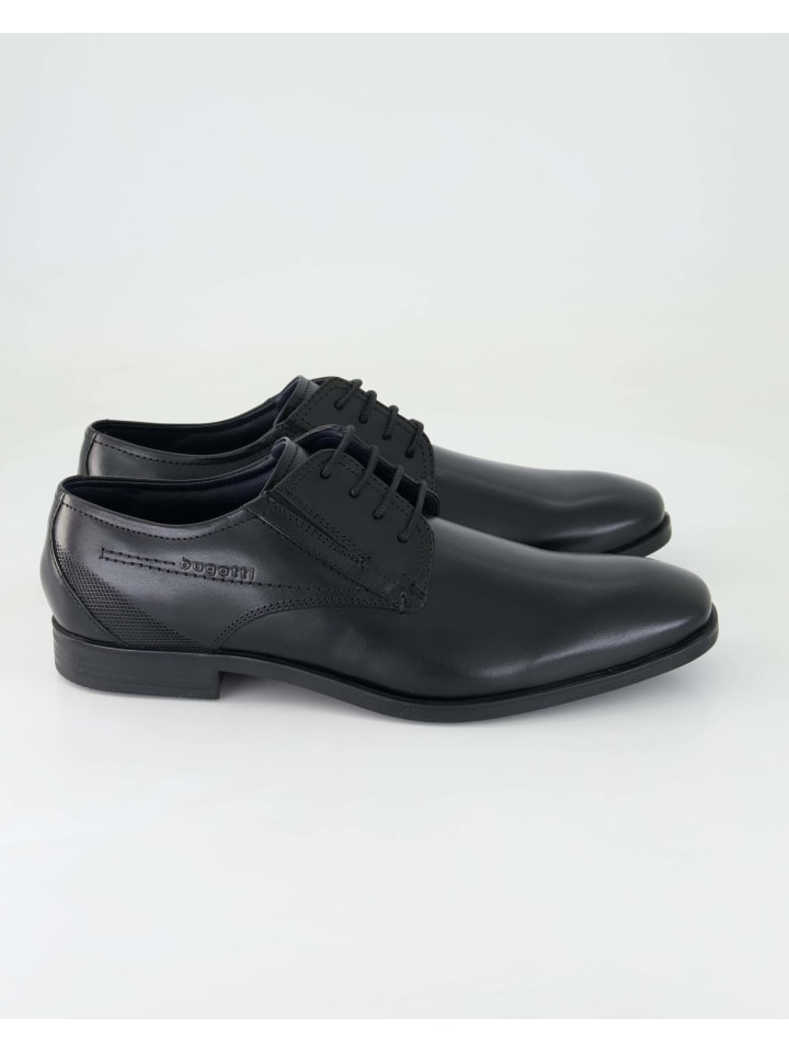 Bugatti shoes Костюм и деловые туфли черного цвета — фото 2