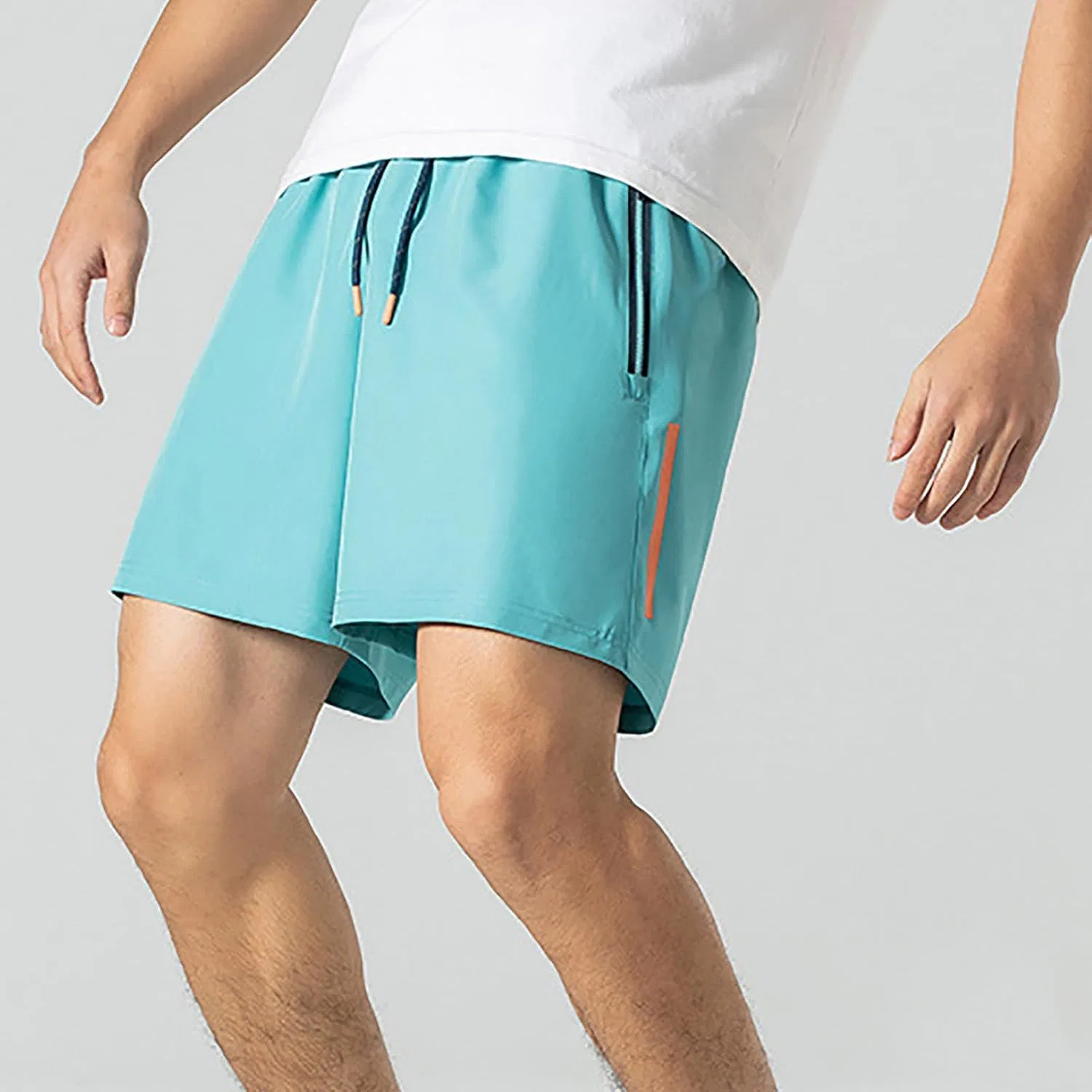 Спортивные шорты мужские быстросохнущие, Generic, Sky Blue — фото 2