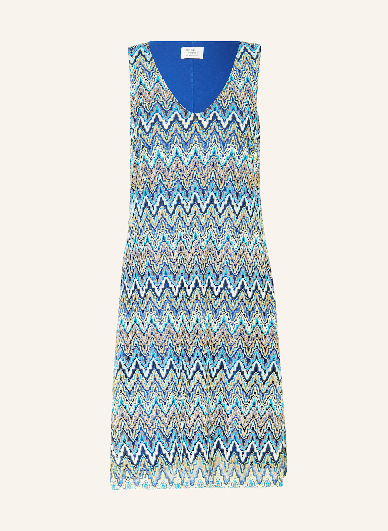 

Платье крючком с блестящей пряжей Robe Légère, мультиколор