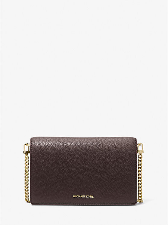 

Сумка через плечо Jet Set Medium из шагреневой кожи Michael Kors, коричневый