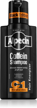 

Шампунь с кофеином для мужчин Alpecin Coffein Shampoo C1 Black Edition, 250 ml