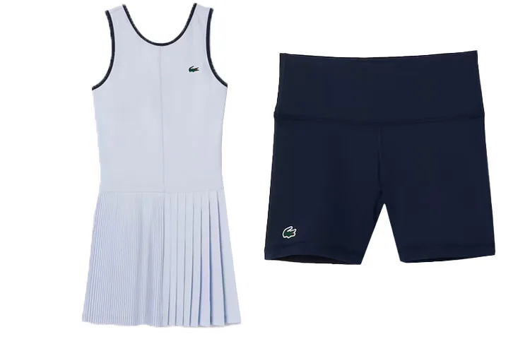 Набор из юбки и топа LACOSTE женский, светло-голубой — фото 3