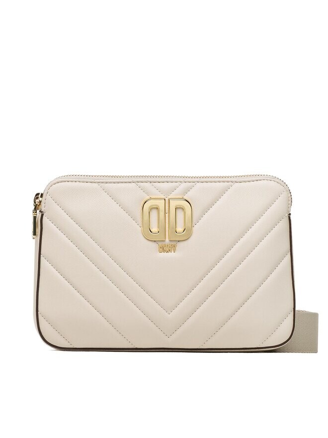 

Наплечная сумка DKNY Delphine Dbl Zip Cbo R23EBG29, экрю, Белый, Наплечная сумка DKNY Delphine Dbl Zip Cbo R23EBG29, экрю