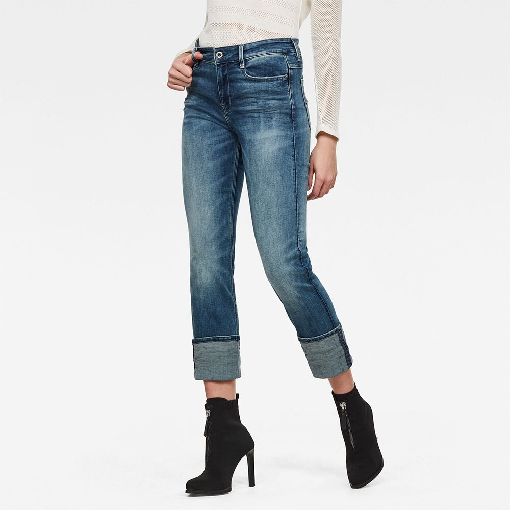 

Джинсы G-Star 4311 Noxer High Waist Straight, синий