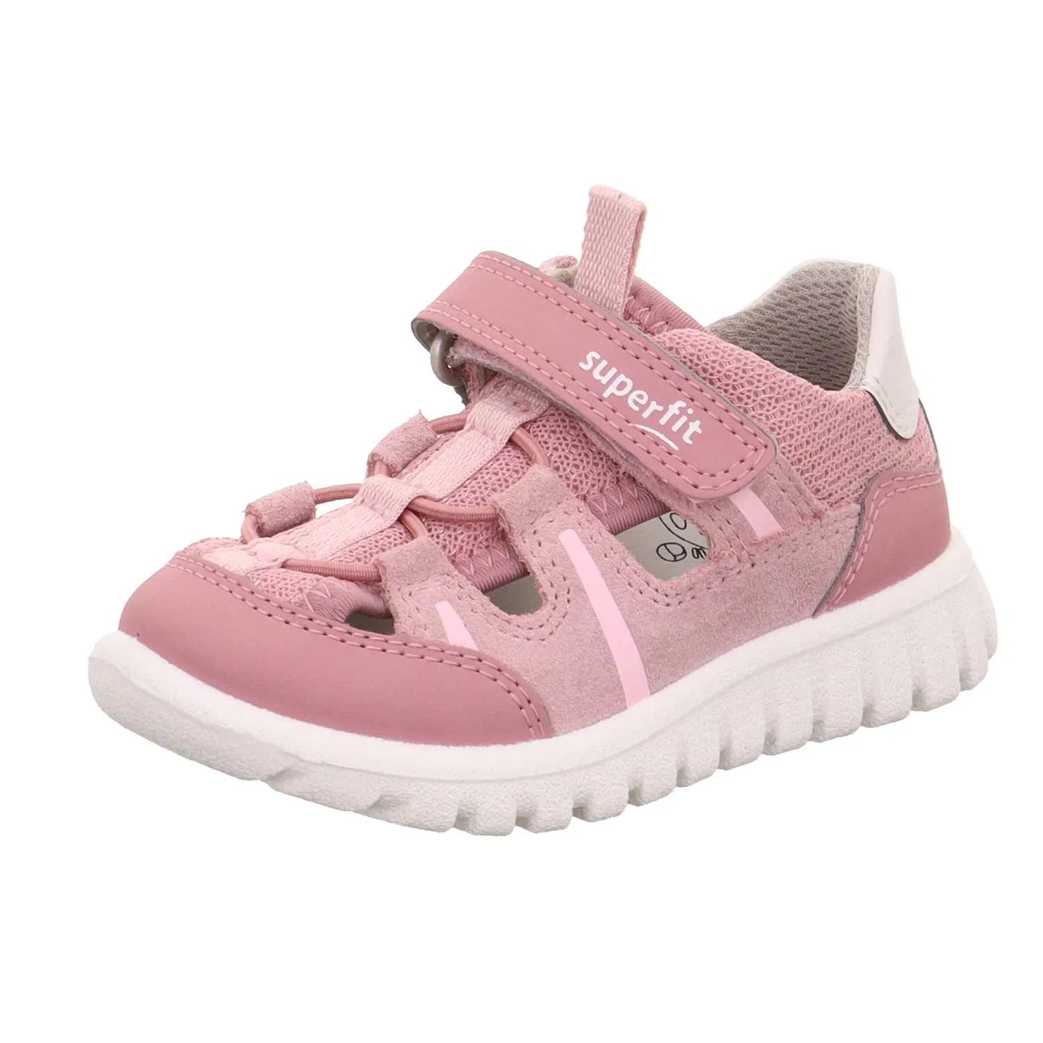 Лауфлерншнух SPORT7 MINI Superfit, розовый/серый