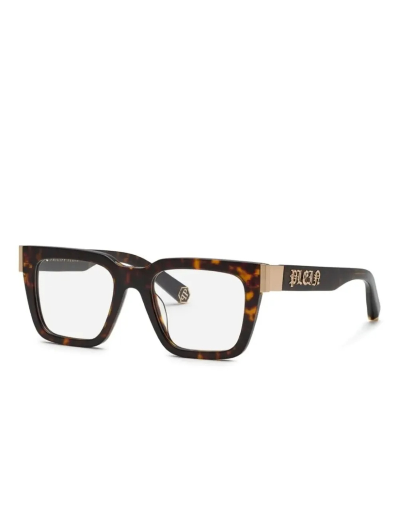 

Очки Philipp Plein Eyewear tortoiseshell frames, коричневый