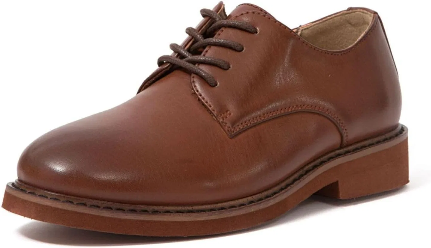 Детские оксфорды классические Denny Deer Stags, Dark Luggage