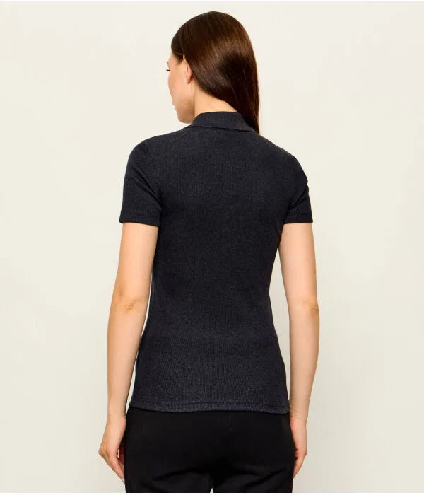 Поло Lacoste L.12.D Grafite Slim Fit — фото 3
