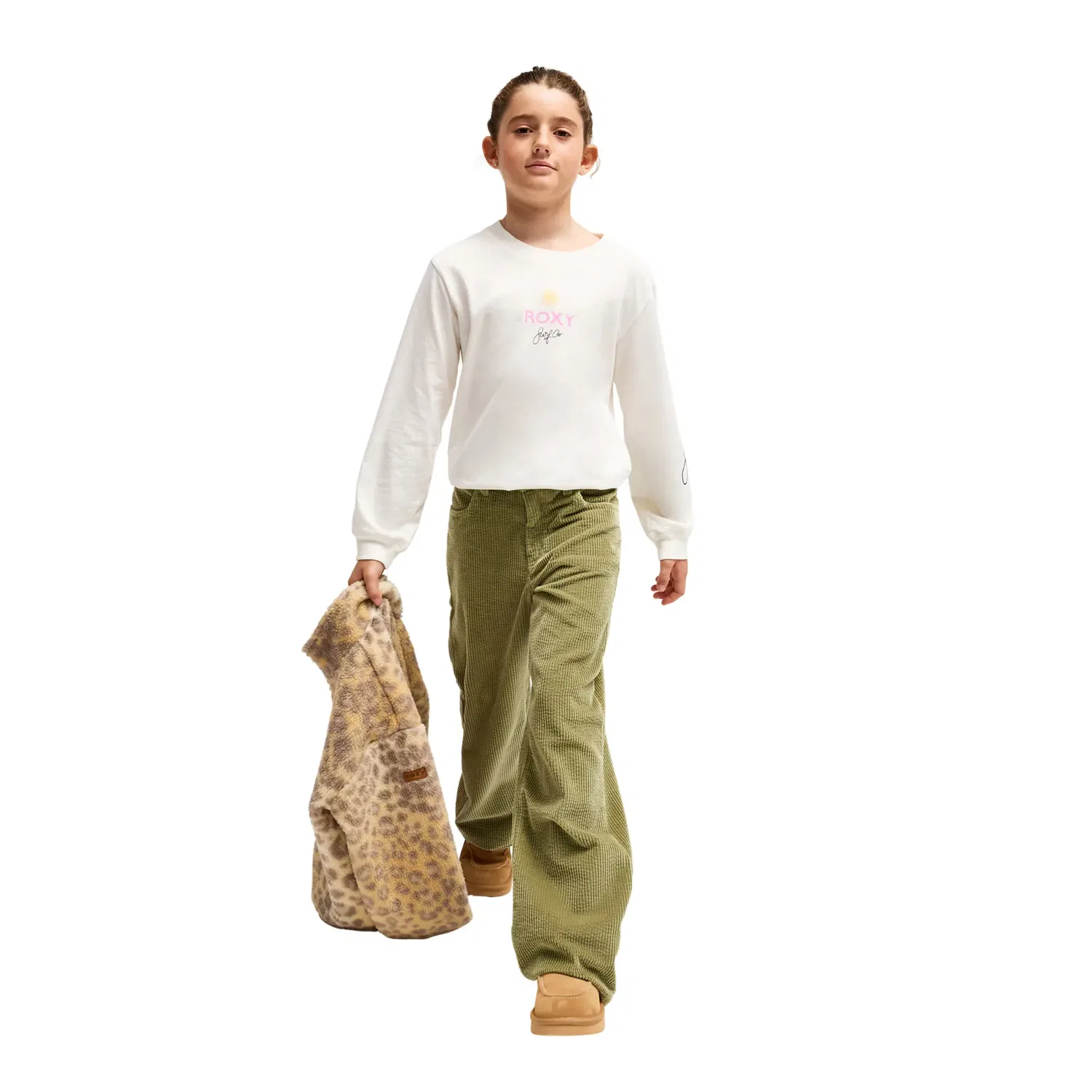 Детские брюки для мальчиков из вельвета Patrolkid Roxy, Verde — фото 4