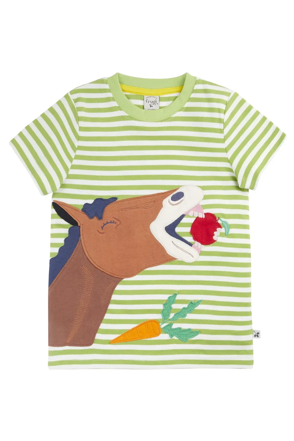 Детская футболка с аппликацией Sid Frugi, Green