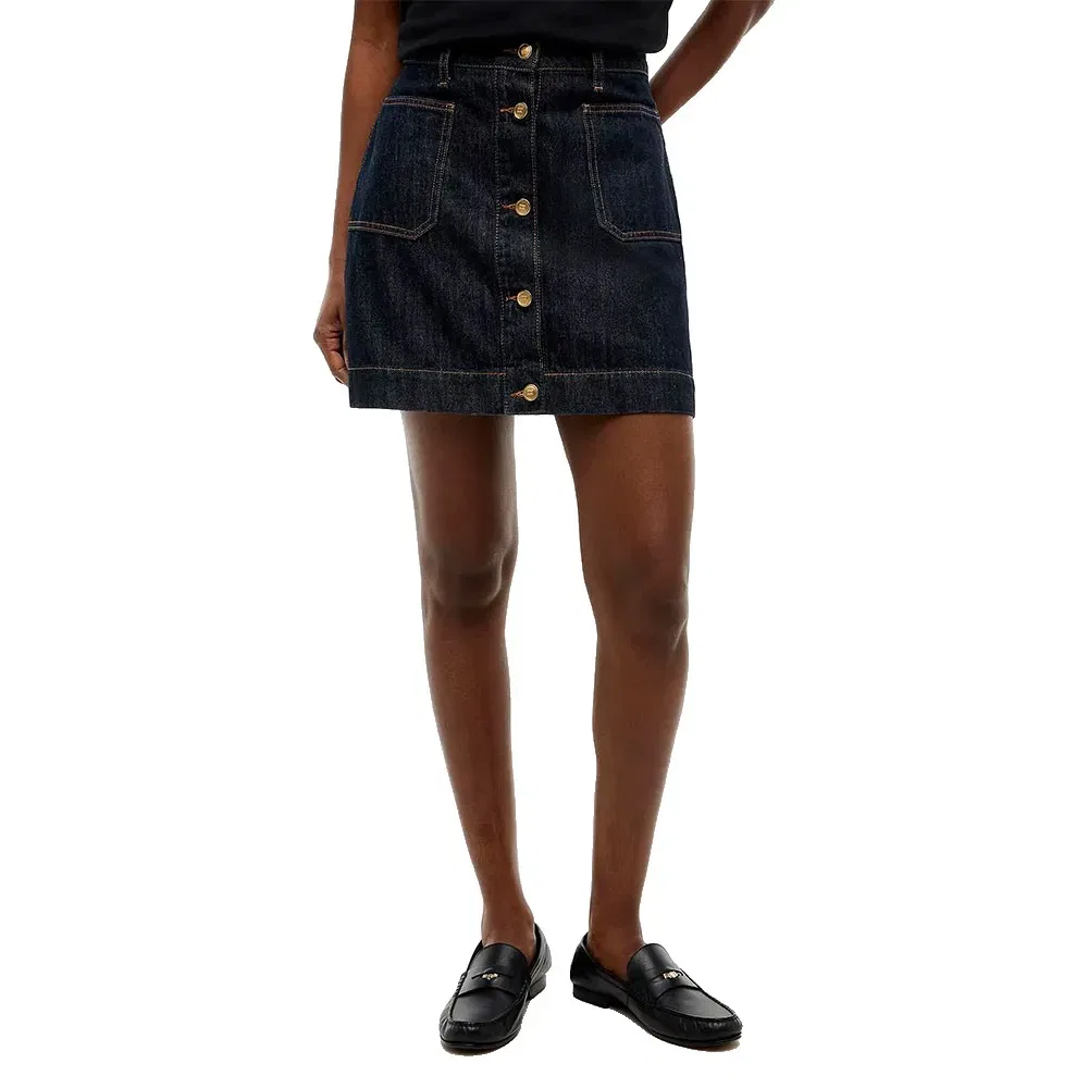 Женская джинсовая мини-юбка с высокой посадкой Tommy hilfiger, Blue