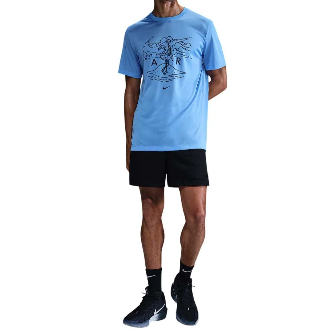 Мужская футболка с коротким рукавом Dri Fit Nike, Blue