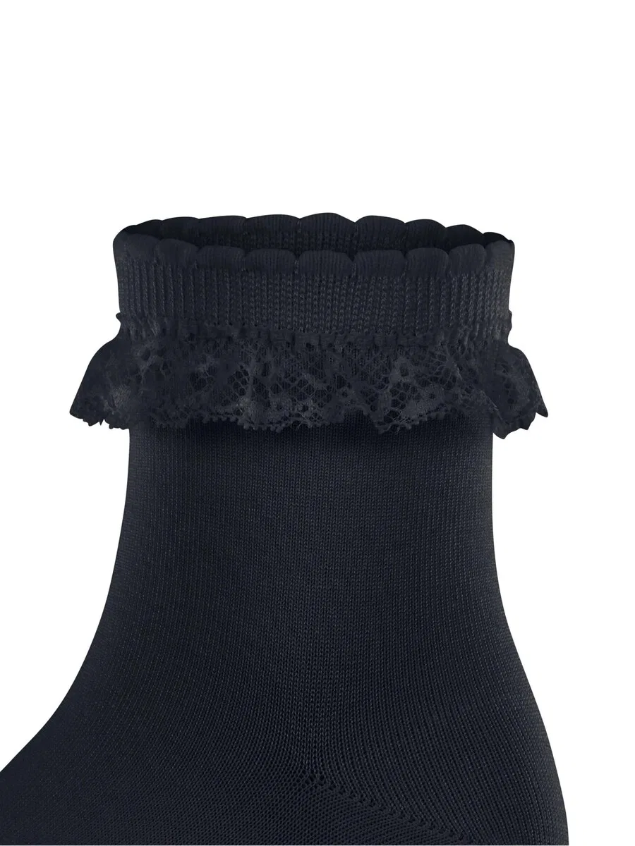 Носки FALKE 'Romantic Lace' темно-синего цвета — фото 4