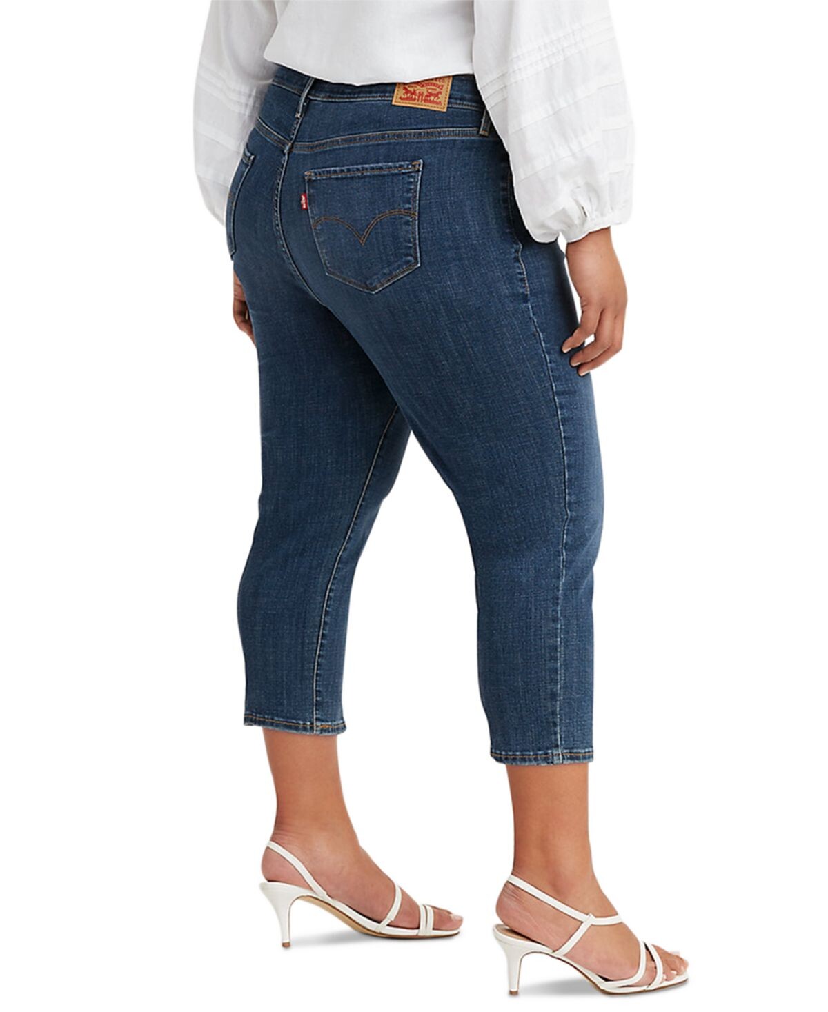 Модные джинсы-капри скинни большого размера 311 Levi's, мульти — фото 4