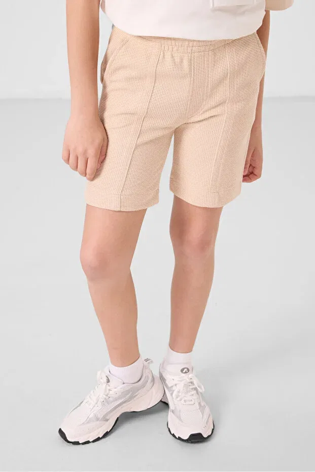 Детские шорты для мальчиков хлопковые Tommy Life, Beige — фото 2