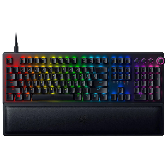 Игровая клавиатура Razer BlackWidow V3 Pro Yellow Switch, черный - фото