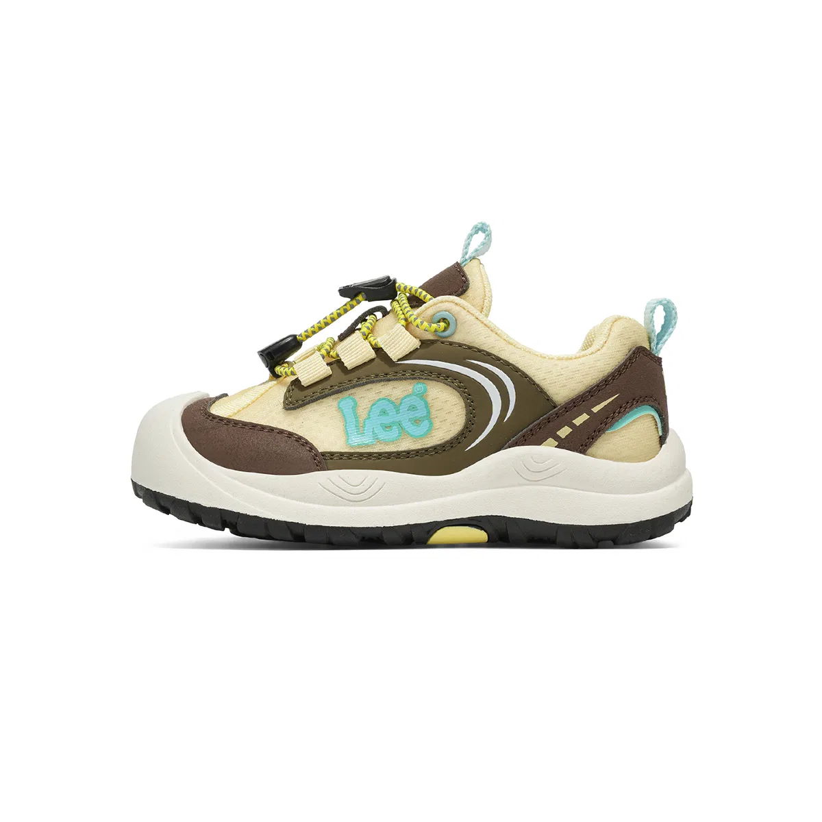 Детские кроссовки для мальчиков с защитой от ударов Lee, Brown Yellow