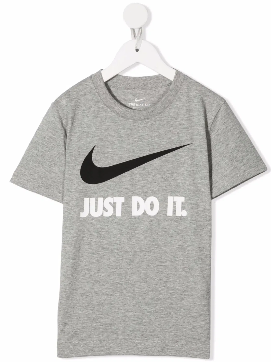 Футболка с надписью Nike Kids, серый