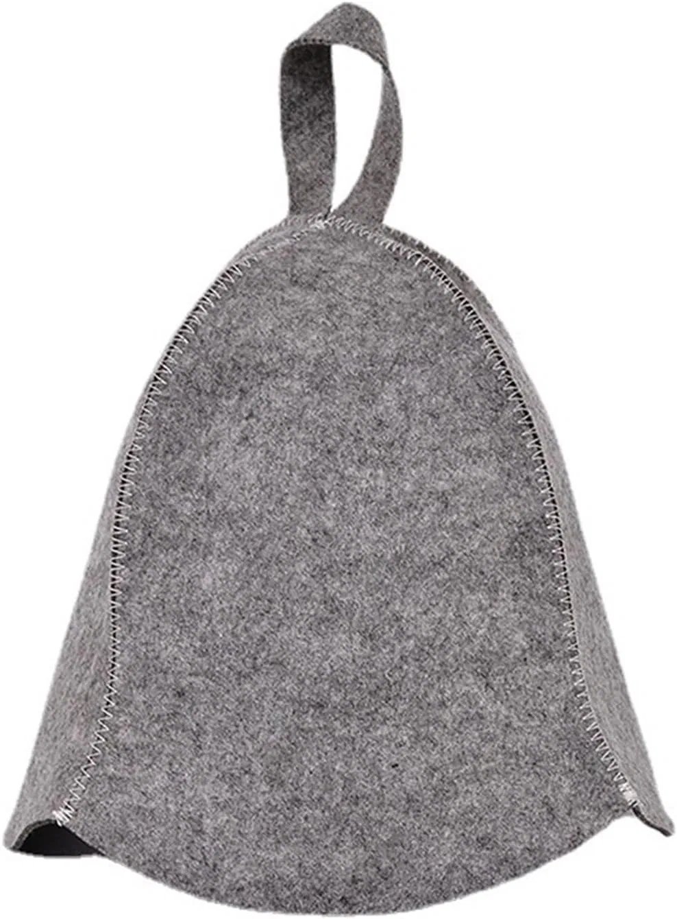 Шапочка для сауны войлочная, BOYANDM, набор 4 шт, 25x36 см, Grey