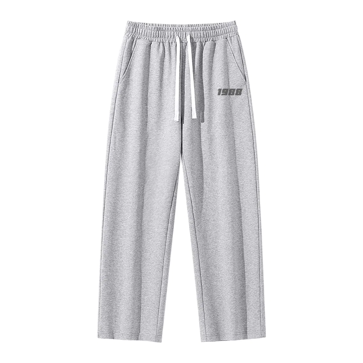 Детские повседневные брюки на флисе с логотипом Full Speed Pants MINISO, Heather Gray