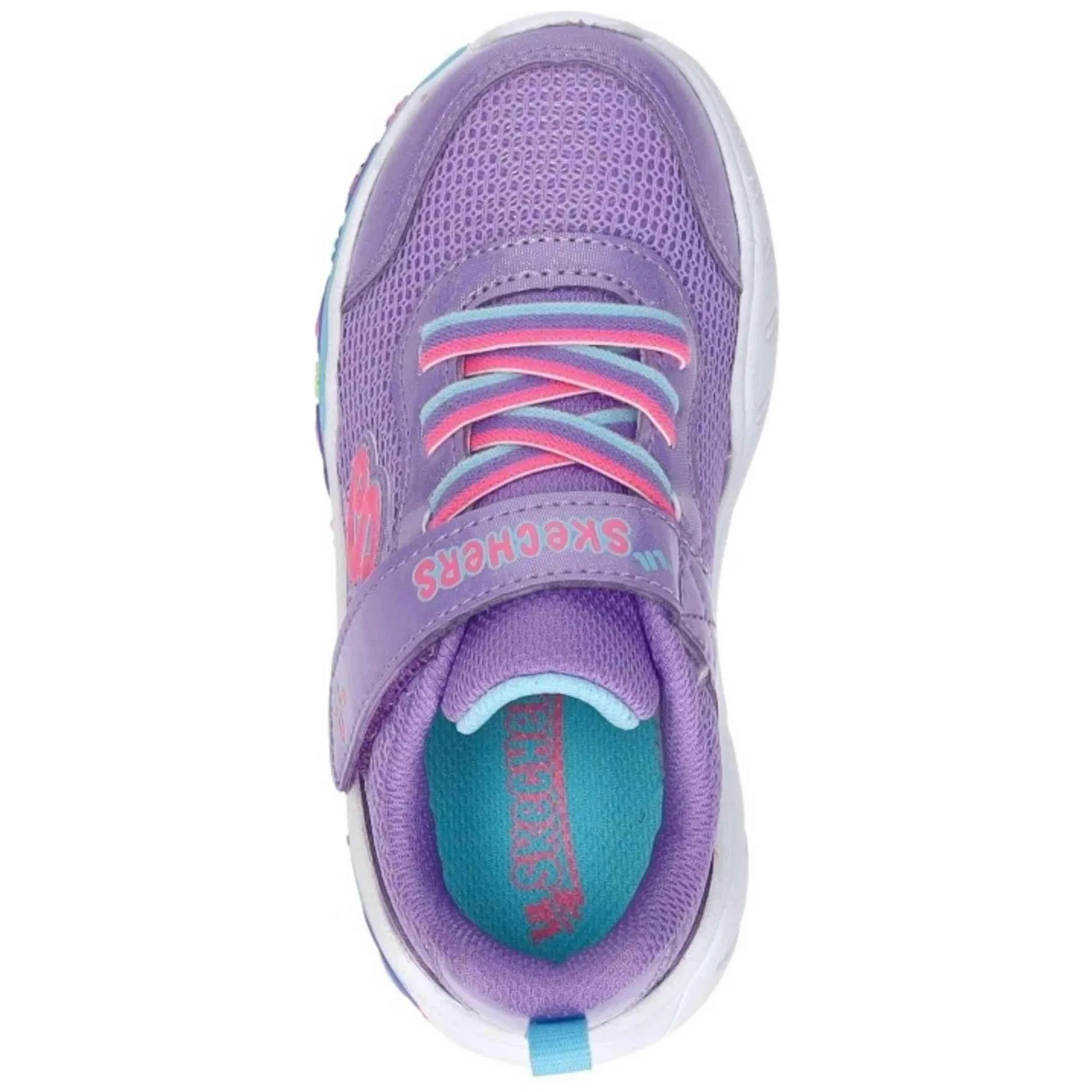Детские кроссовки для девочек Skechers 303158N-PRMT, Цвет Violet — фото 4