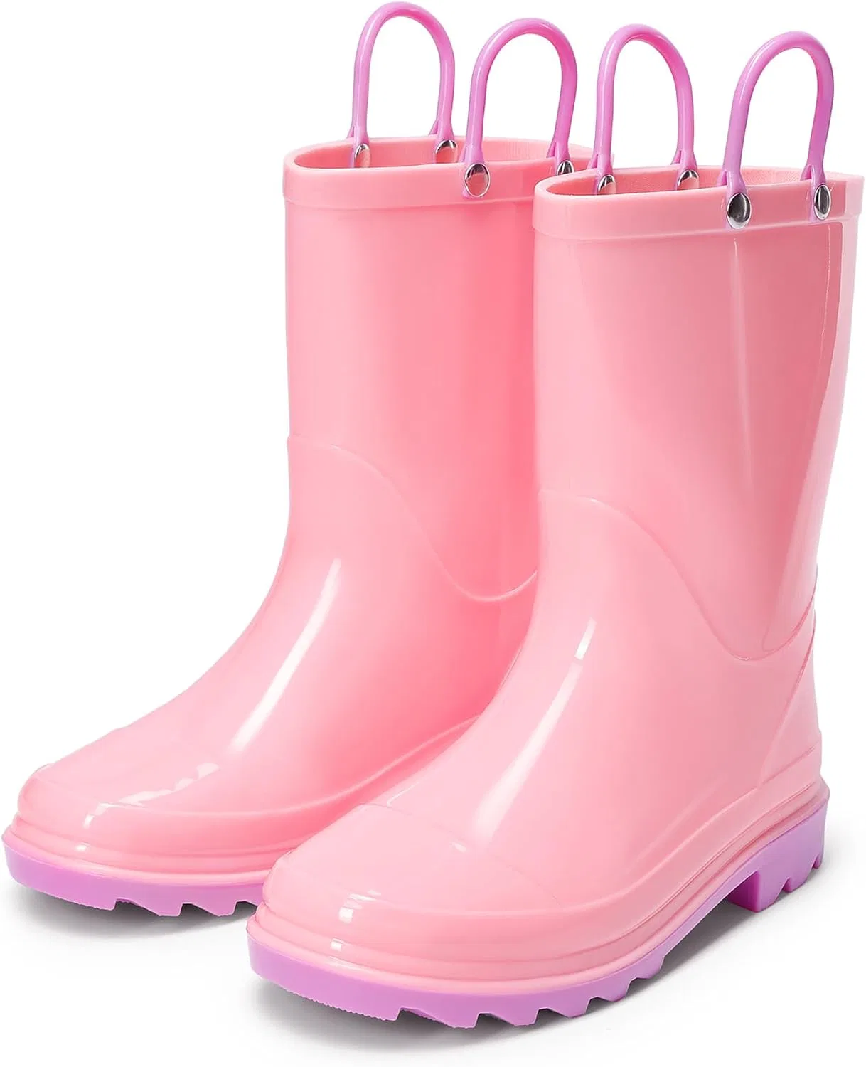 Детские сапоги дождевые водонепроницаемые DREAM PAIRS, Pink