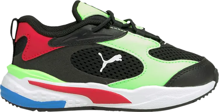 

Кроссовки Puma RS-Fast Infant Black Elektro Green, черный