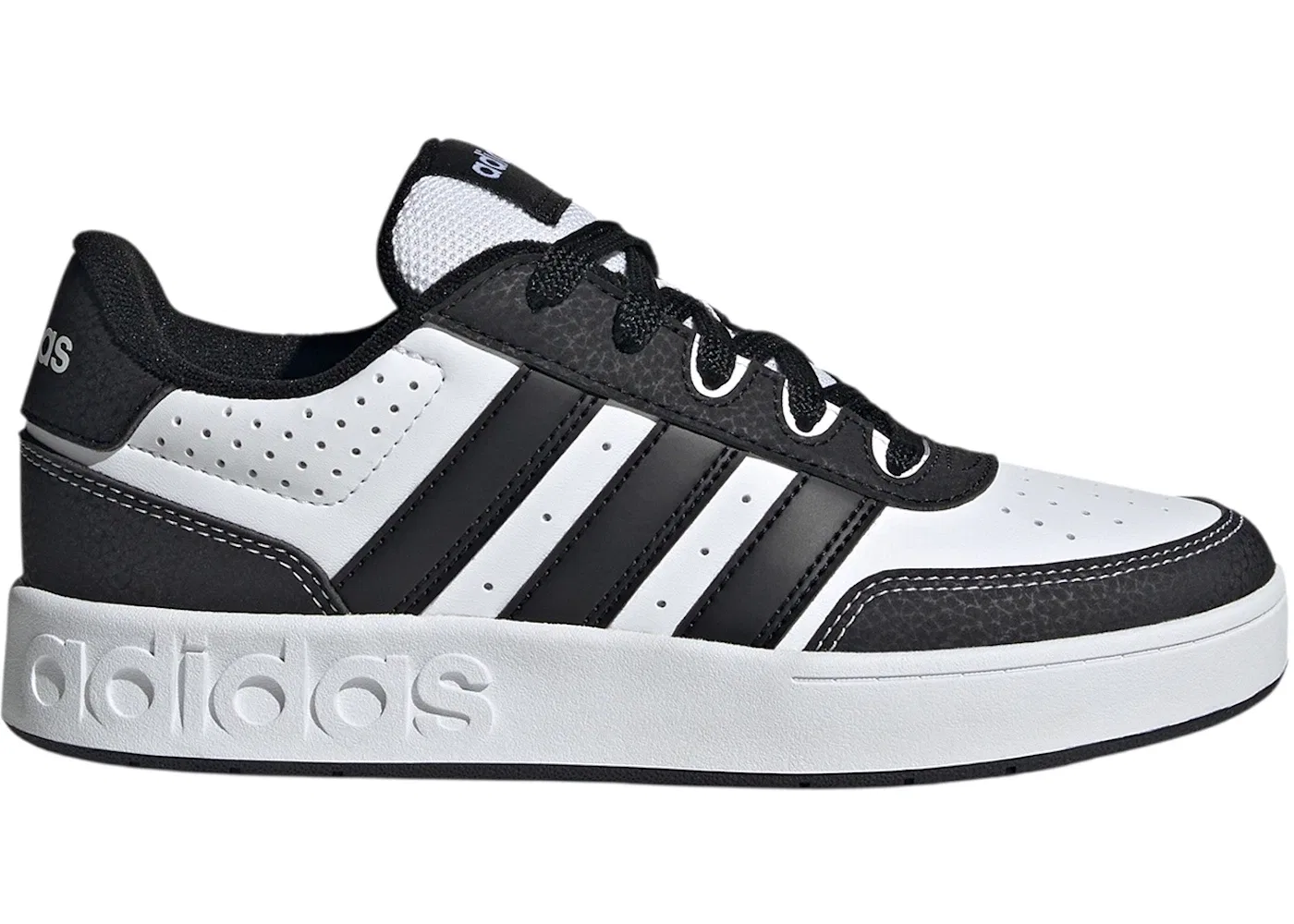 Детские кроссовки Lifestyle Breakbase Adidas, Cloud White/Core Black/Cloud White