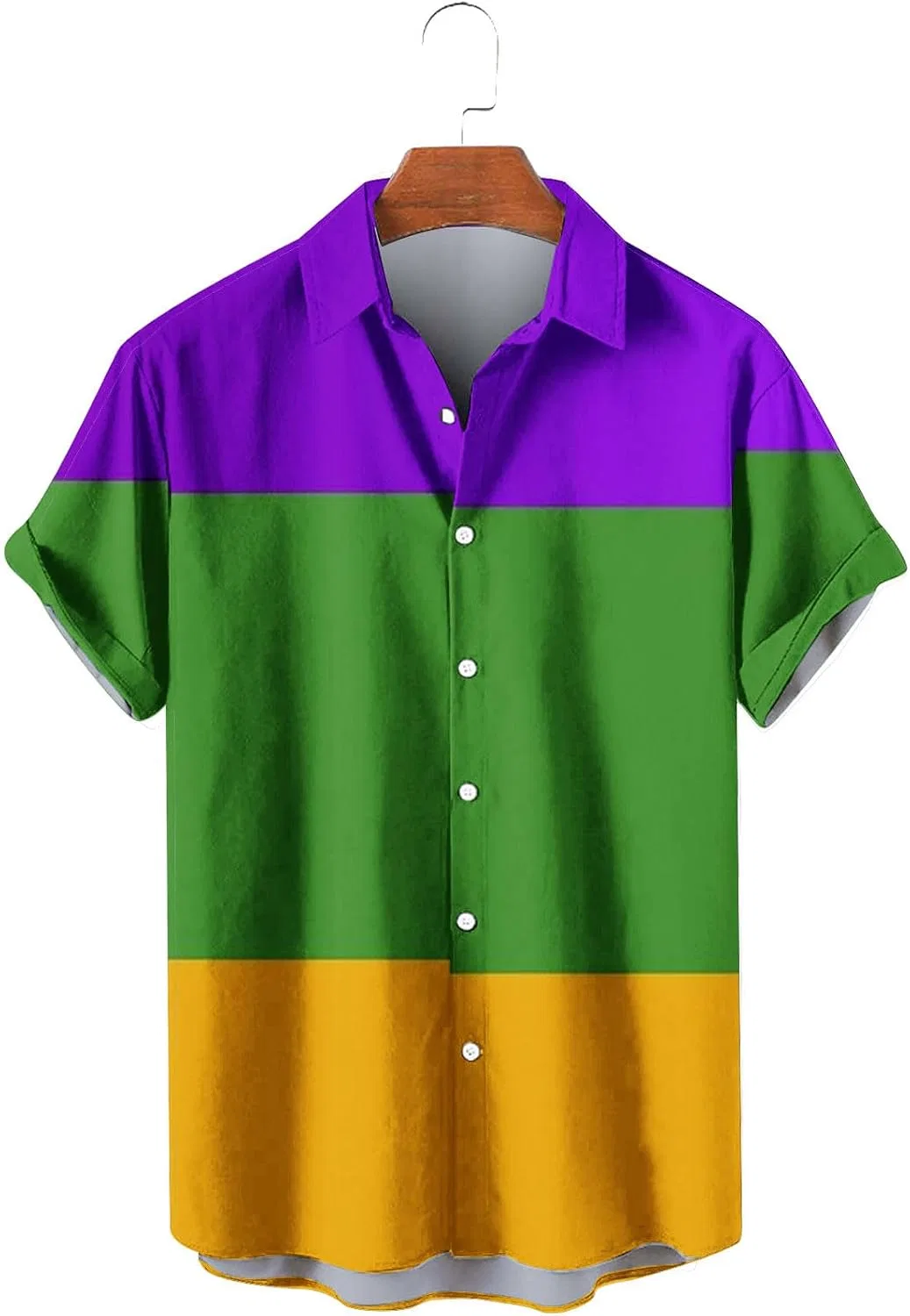 Мужская рубашка с принтом, классическая, Print Shirts, Multicolor — фото 2