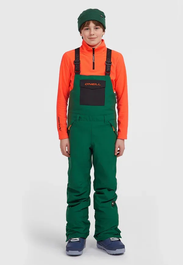 Сноубордические брюки с регулируемым поясом Fwc'Cruz bib O'Neill, Emerald Envy Colour Block, изумрудный