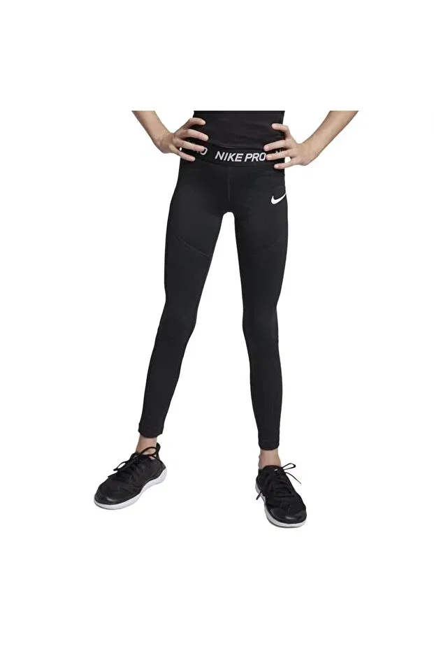 Детские леггинсы для девочек с принтом Nike, Black