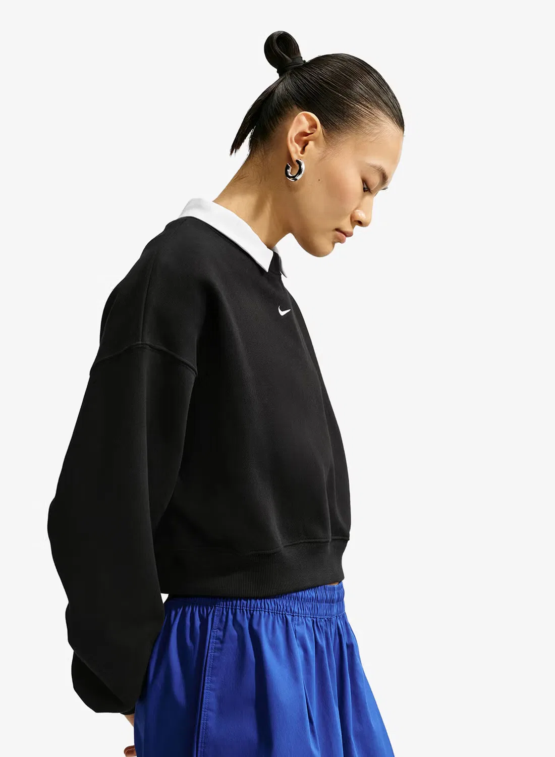 Свитшот с принтом Nike Sportswear, черный — фото 3