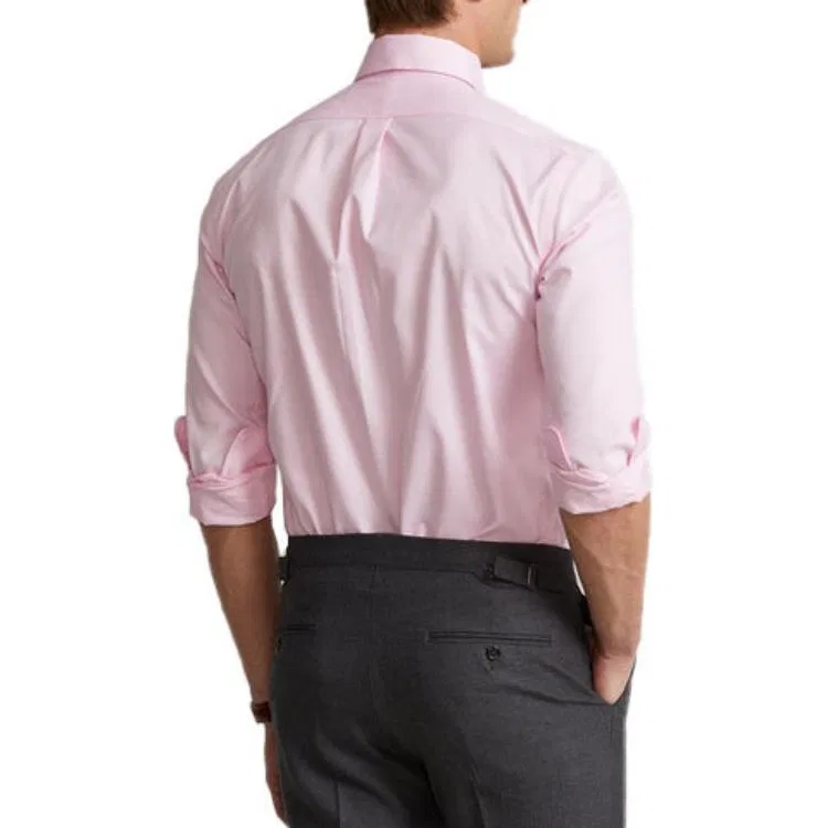Мужская рубашка с принтом Pink Polo Ralph Lauren — фото 4