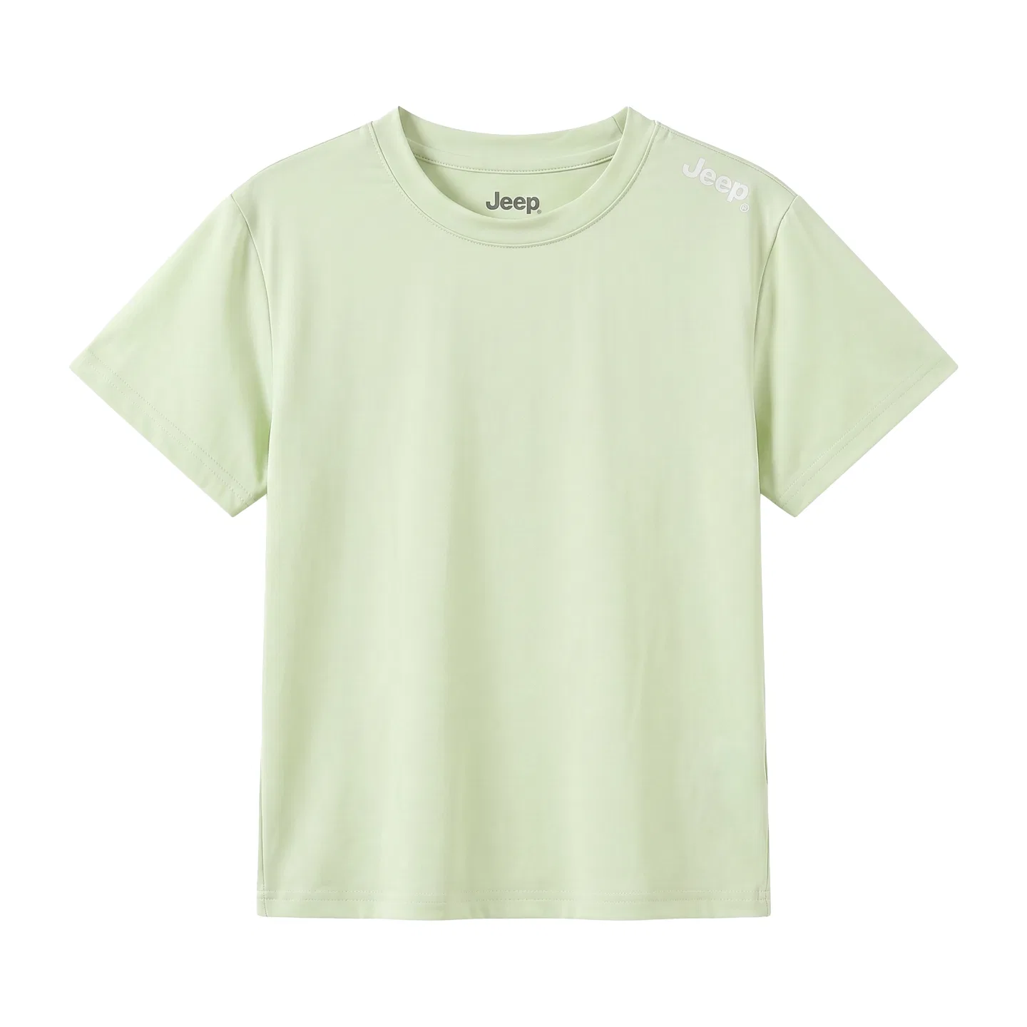 Детская футболка с круглым вырезом Jeep Grade School T Shirts Crew Neck Thin Stretch, Sky Blue — фото 3
