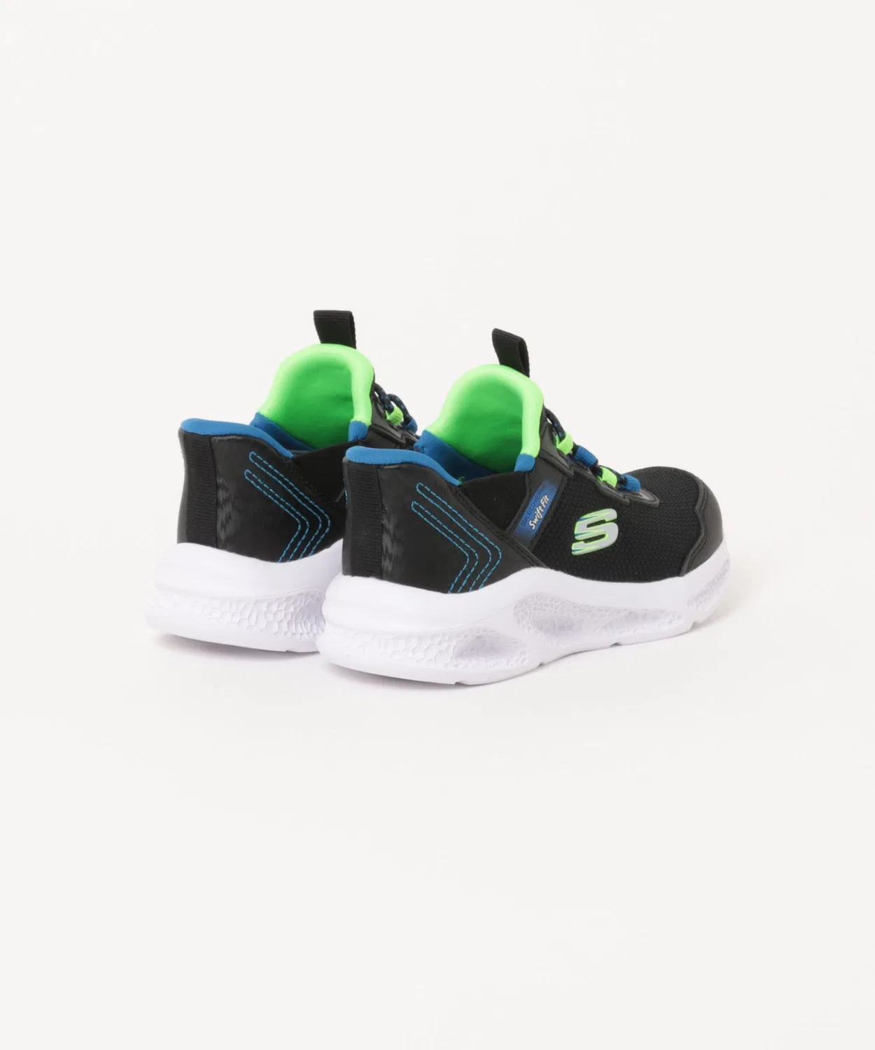 Детские кроссовки с принтом Swift Fit Crater Lights Declan SKECHERS, Blue — фото 2