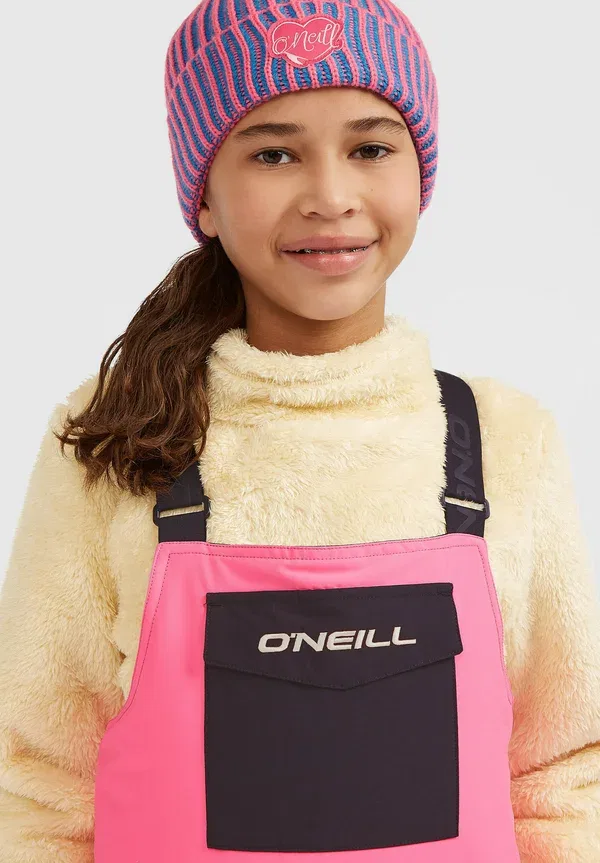 Брюки с подтяжками для сноуборда O'Neill, Skater Pink, розовый — фото 3