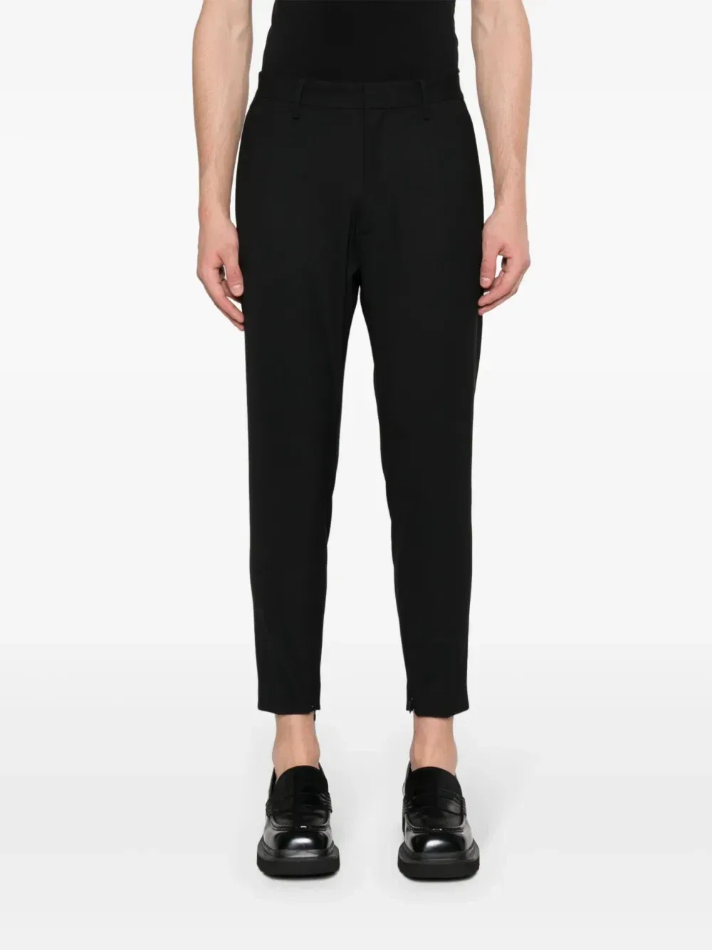 Брюки Corset Skinny Techno Dsquared2, черный — фото 3