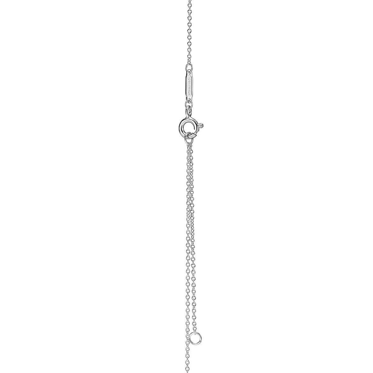 Подвеска Tiffany & Co. Return to Tiffany с двойным сердцем, серебро и бриллиант — фото 4