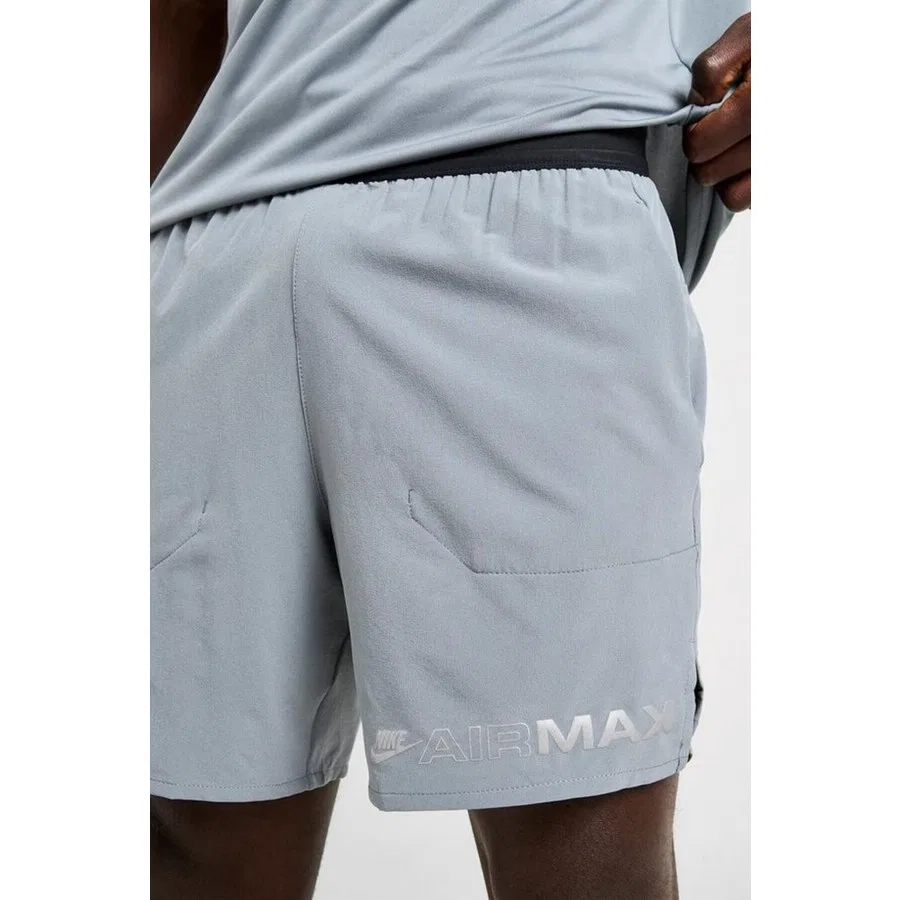 Шорты спортивные с принтом Dri-Fit Airmax Performance Nike, Серый