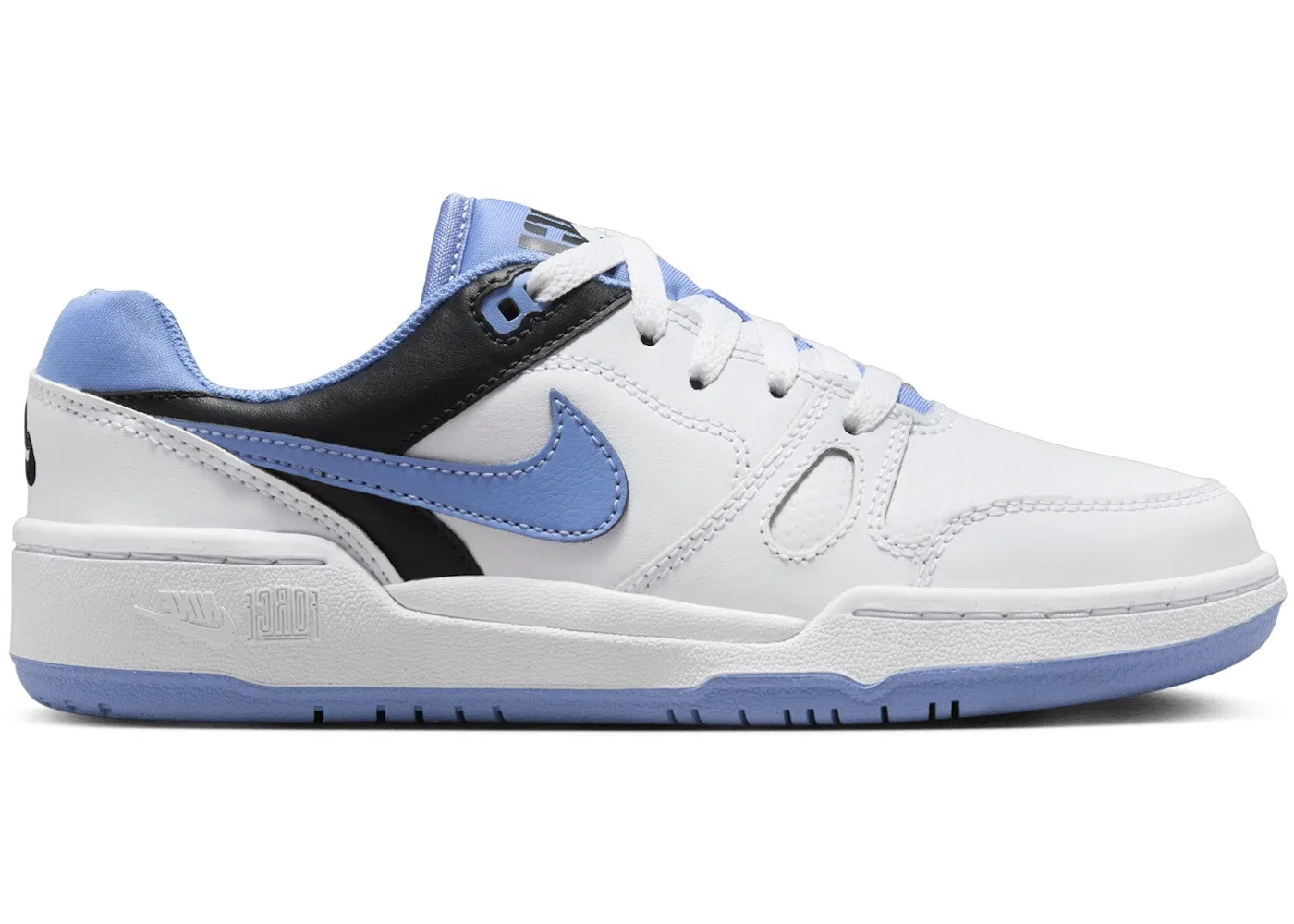 Детские кроссовки для мальчиков низкие Nike Full Force Low Nike, White/Black/Team Orange/Polar
