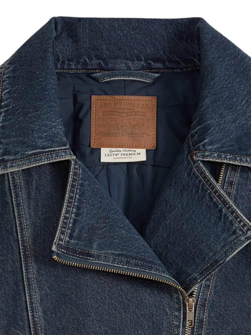 Джинсовая куртка с поясом Levi'S, синий — фото 2