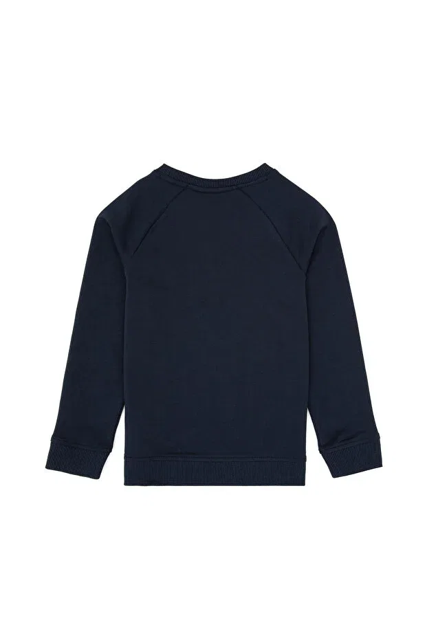Детские свитшот для мальчиков с круглым вырезом U.S. Polo Assn., Light Navy Blue — фото 2