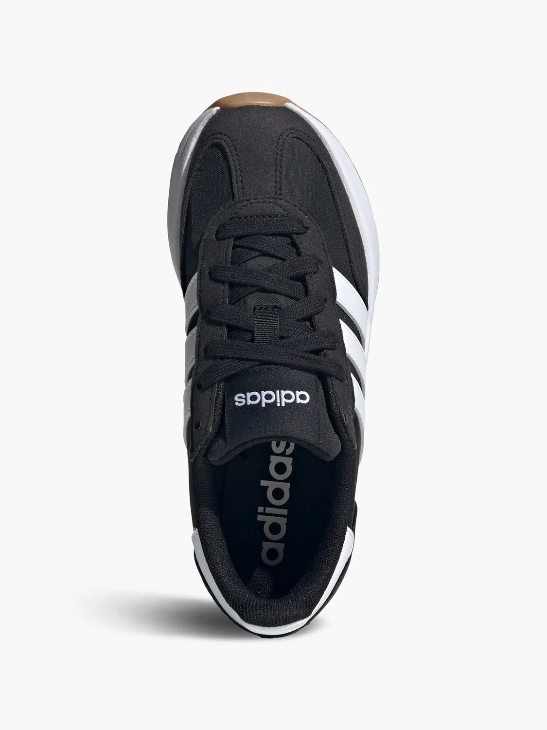 Детские тренировочные кроссовки с технологией Cloudfoam Adidas Run 70s 2.0, черный