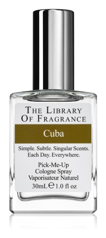 

Одеколон The Library of Fragrance Destination Collection Cuba, 30 мл