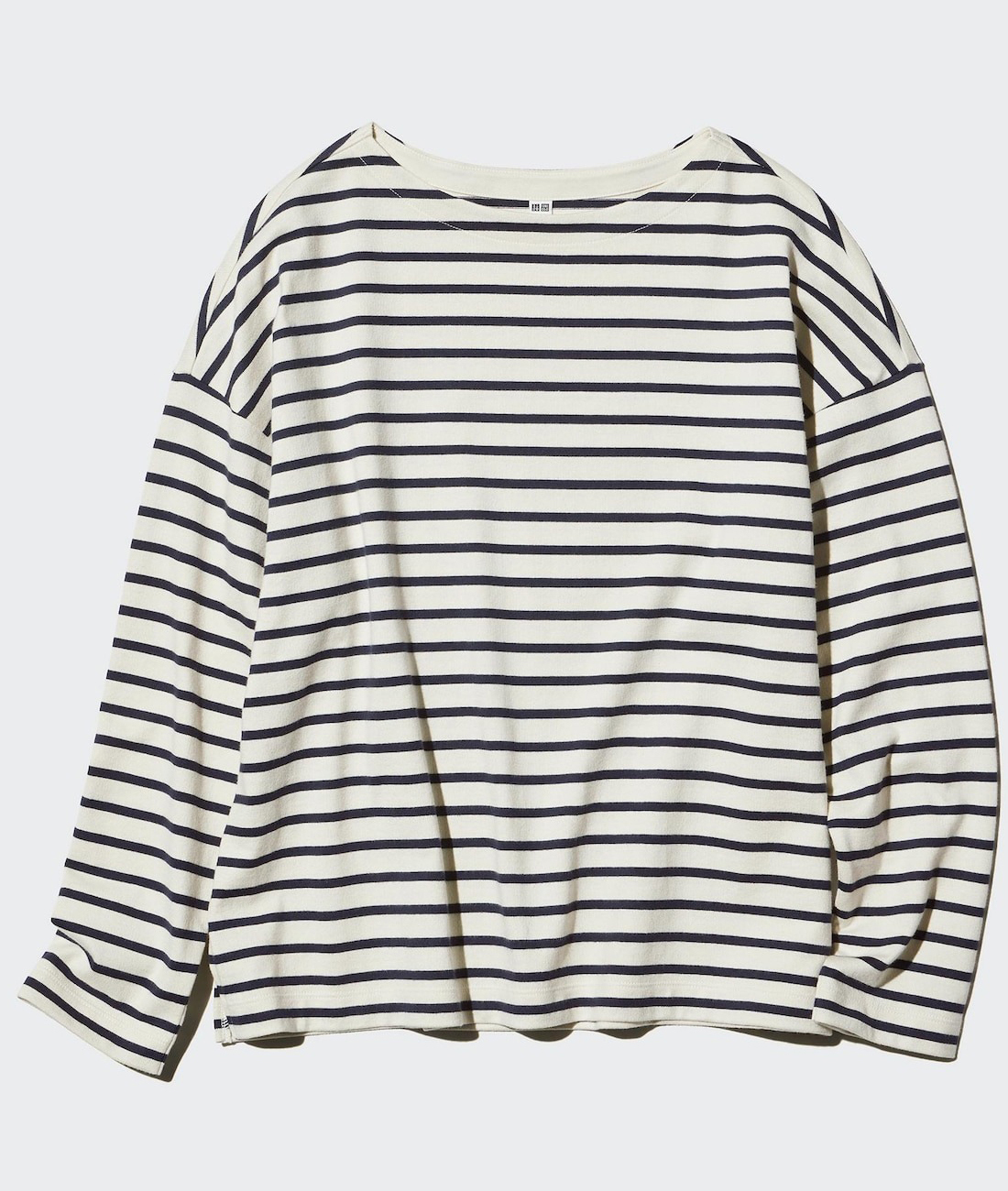 

Лонгслив Uniqlo Striped, 01 кремовый