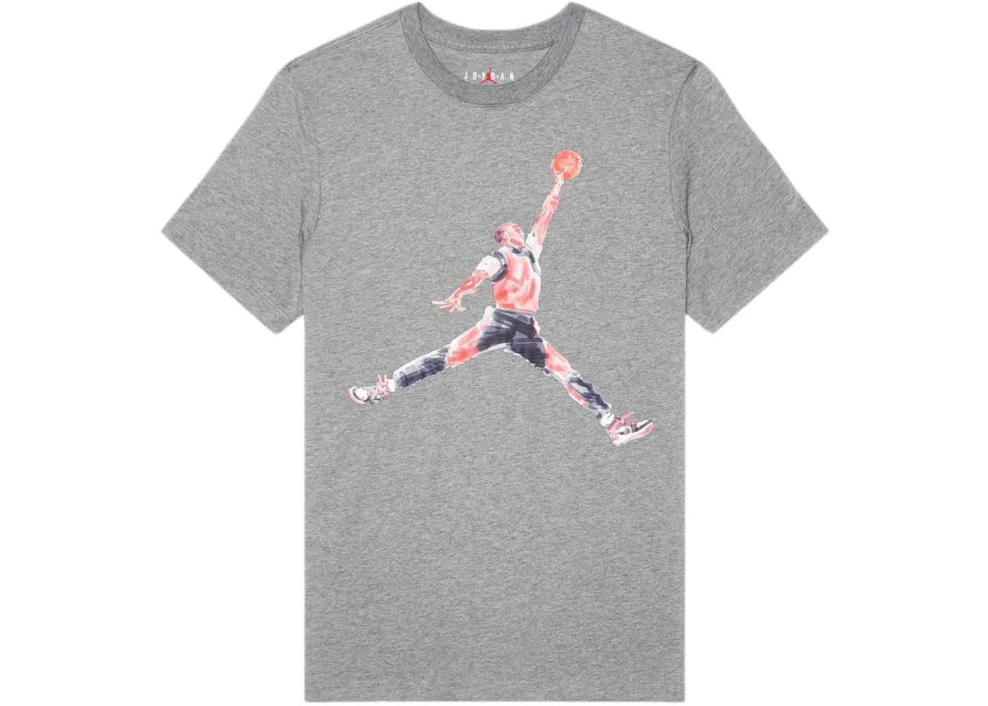 Мужская футболка с принтом Jordan Tee, Carbon Heather
