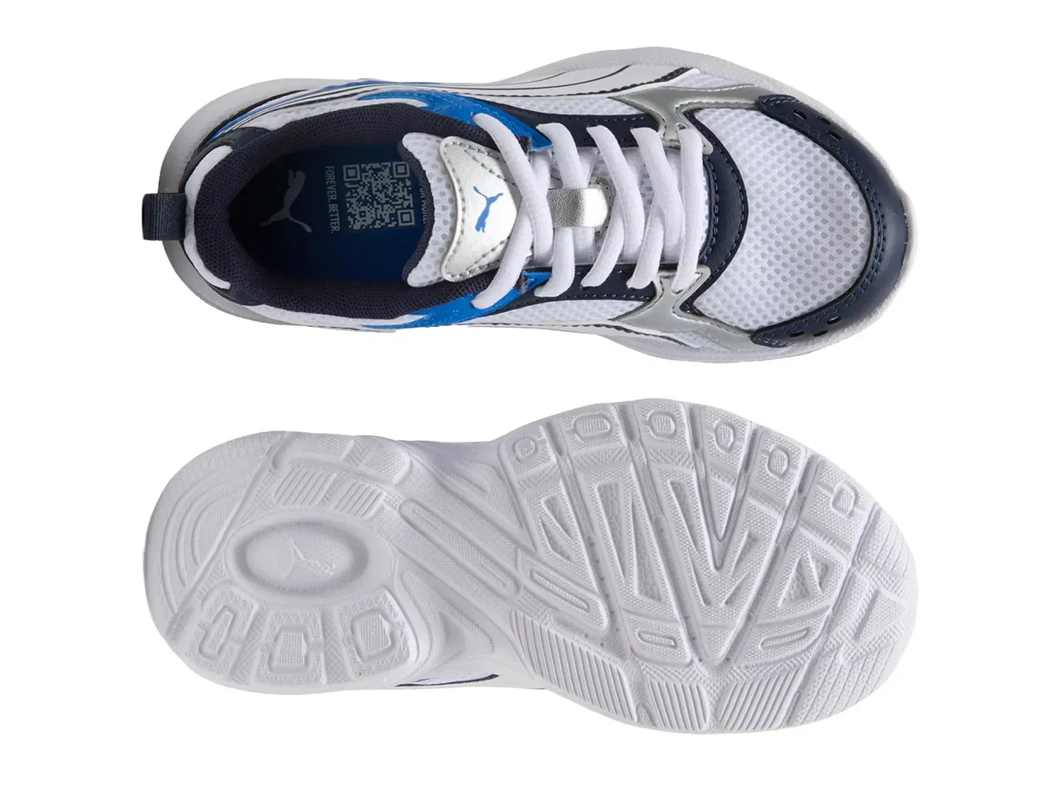 Кроссовки Milenio Tech, PUMA, белый/синий — фото 4