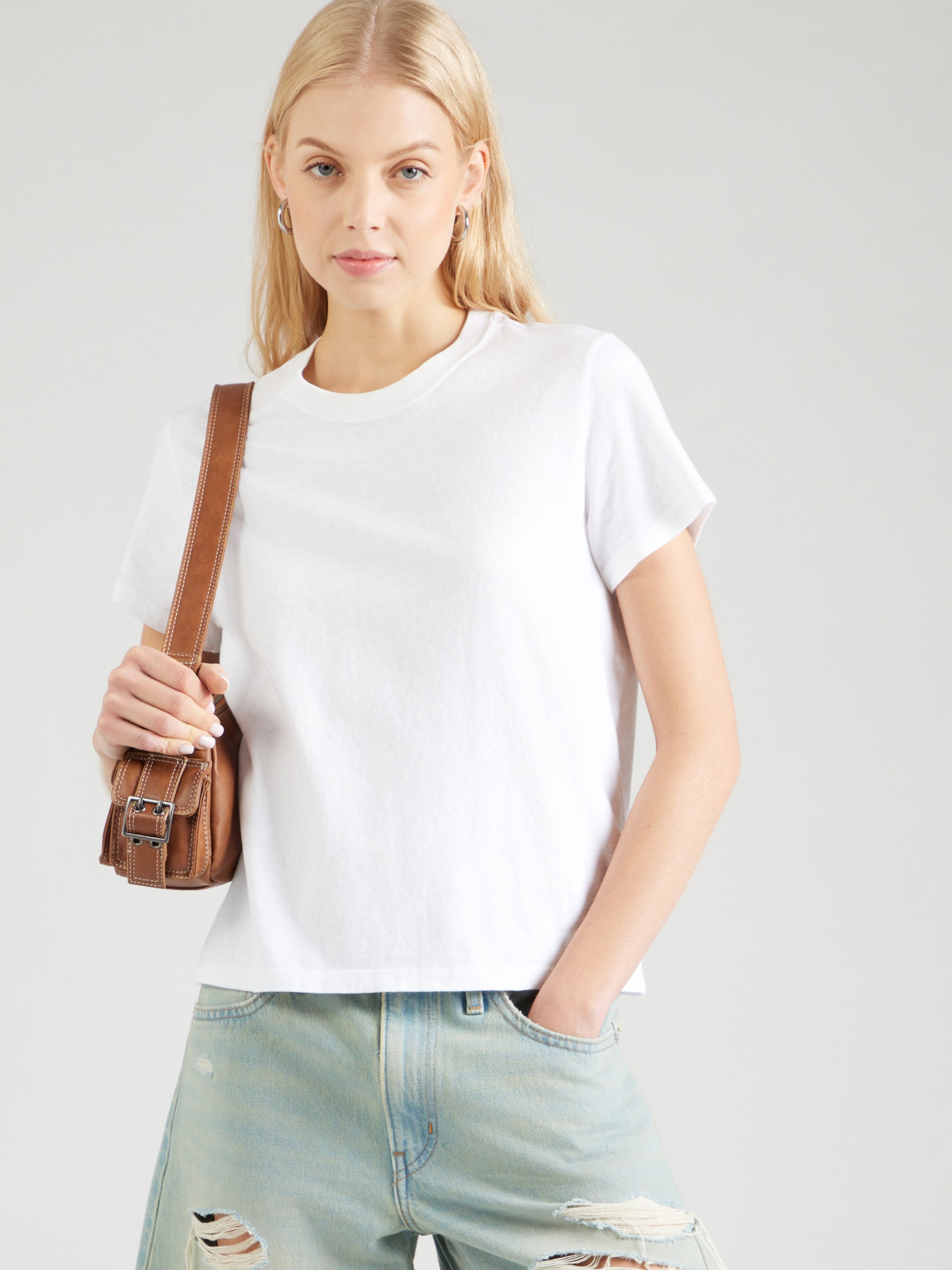 LEVI'S  Футболка 'Favorite Slub Tee' в белом цвете — фото 3