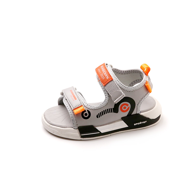 

Детские сандалии с амортизацией, износостойкие, дышащие, поддерживающие KUPE, серый
