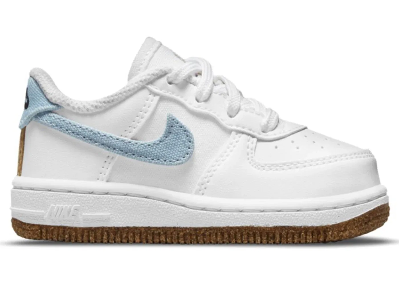 Детские кроссовки Lifestyle Nike Air Force 1 LV8, White/White/Black/Obsidian